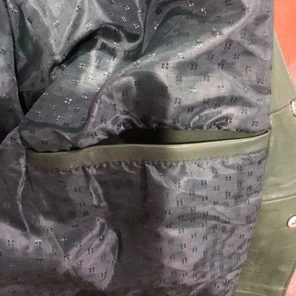 Leather shirt Jacket - Picture 8 of 9